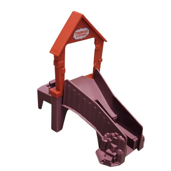 Thomas Fix Em Up Friends Cargo Slide Sign Platform Replacement Train Tracks Toy - Picture 3 of 7